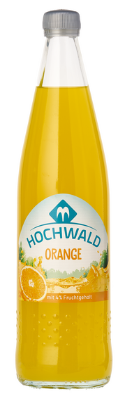 Orange 0,75 l Glas