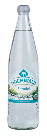 Sprudel 0,75 l Glas